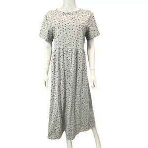 Vintage CMI Ditsy floral Midi Dress Made in USA Deadstock Small